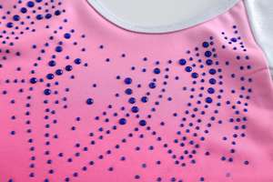 <span class=keywords><strong>Justaucorps</strong></span> <span class=keywords><strong>de</strong></span> gymnastique à sublimation personnalisée pour filles <span class=keywords><strong>justaucorps</strong></span> <span class=keywords><strong>de</strong></span> gymnastique sans manches brillants en strass <span class=keywords><strong>justaucorps</strong></span> <span class=keywords><strong>de</strong></span> <span class=keywords><strong>compétition</strong></span> rose pour enfants - Product Image 6