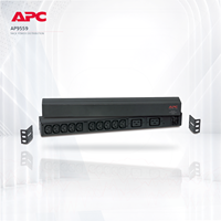 Unidad de Distribución de Energía Trifásica APC PDU AP9559 Rack PDU Basic 1U 16A 208 y 230V (10)C13 y (2)C19, APC PDU 16A