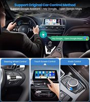 Adaptateur sans fil Wooboobox AI Box Carplay Android Auto 13 8g 128g 8 Go Convertisseur Car Play pour BMW 2014 E92 F26 F10 CIC Apple