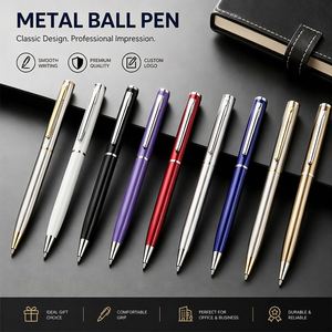 Promotional Metal <b>Pen</b> With Engraved Brand Name Staff Reward Recognition for Gift Ceremony and Corporate Award Use - Product Image 2