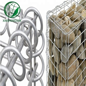 Cage en treillis soudé Galfan galvanisé à chaud et revêtu de PVC <span class=keywords><strong>pour</strong></span> mur de soutènement paysager et clôture en <span class=keywords><strong>pierre</strong></span> - Product Image 3