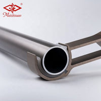Supports de tuyau de tringle à rideau en aluminium de salon en métal IKSUN pour fenêtres