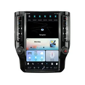 4+64GB Android Car Radio For Dodge RAM 2013-2019 Auto Stereo Vertical Screen GPS Navi Multimedia Player Carplay Unit