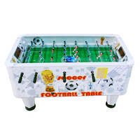 Table de football et de baby-foot électronique en métal, machine de jeu à monnayeur avec interface en anglais – Offre Spéciale