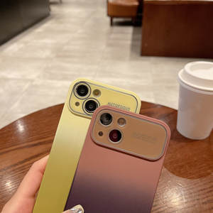 Colore contrasto grande finestra custodia per <span class=keywords><strong>iPhone</strong></span> 15 14 Plus <span class=keywords><strong>13</strong></span> 12 11 <span class=keywords><strong>Pro</strong></span> <span class=keywords><strong>Camera</strong></span> protezione pelle sentire in Silicone <span class=keywords><strong>Cover</strong></span> antiurto - Product Image 2