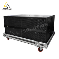 Subwoofer actif professionnel 9006 double 18 pouces néodyme 4 ohms pour système Line Array