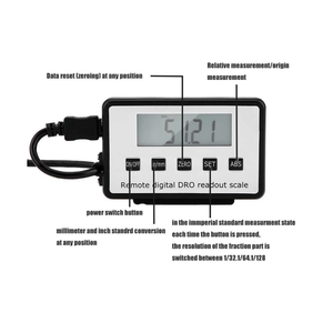 200/300/600mm 디지털 판독기/LCD 디스플레이/정확도 0.05mm 자기 원격 전자 리니어 스케일 OEM ODM - Product Image 5