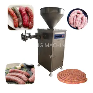 Remplisseur de viande commercial pour saucisse faisant la machine