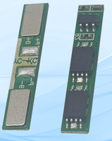 Placa de Protección de Polímero de Celda Única, Placa de Protección de Polímero de 3.7V Adecuada para Linterna, BMS 1S con Corriente de Trabajo de 3A