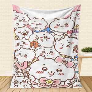Modern Luxury Plush Knitted Flannel <b>Blanket</b>-Eco-Friendly Skin-Friendly Breathable Wrinkle Fade Resistant Printed All-Season - Product Image 4
