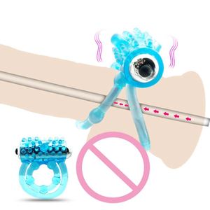 Hot Bán Đôi Vòng Vibrator Người Đàn Ông Của Dương Vật Vòng Khóa Dành Cho Người Lớn Nguồn Cung Cấp Quan Hệ Tình Dục Đồ Chơi Sản Phẩm - Product Image 6