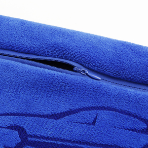 Tập thể dục Trọng lượng băng ghế dự bị khăn với mui xe Dây Kéo Túi Logo thêu Laser thấp moq thể thao phòng tập thể dục khăn - Product Image 2