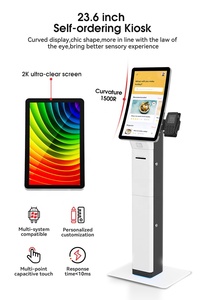 Chiosco di Pagamento Personalizzabile USW per Lavanderia, Terminale Self-Service, Soluzione POS All-in-One, Chiosco per Ordini Self-Service - Product Image 4