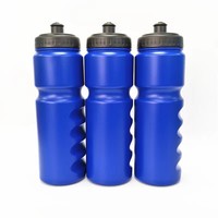 Botella de Agua Deportiva de Plástico Suave con Tapa de Rosca, Unisex, para Deportes al Aire Libre, Fitness, Ciclismo de Montaña, PP, Apta para Alimentos