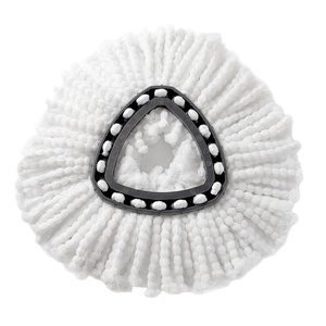 Mopa Giratoria Mágica 360 con Cabezal Triangular, Escurridor de Acero Inoxidable y <span class=keywords><strong>Cubo</strong></span> Separable para Limpieza de Esquinas Difíciles - Product Image 4