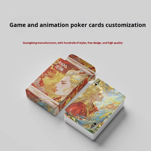 Cartas de Póker de <span class=keywords><strong>Anime</strong></span> Personalizadas de Alta Calidad, Papel Ecológico, Caja de Estilo Clásico, Personalización de Logotipo, Marca Sanwa - Product Image 3