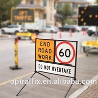 Signalisation routière de gestion du trafic de haute qualité aux normes australiennes, panneaux multi-méssages