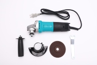 Meuleuse d'angle professionnelle robuste sans balais 100 mm en alliage d'aluminium 50-60 Hz avec cordon pour bricolage industriel et disque de meulage