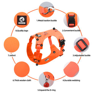 New Design Football Pattern Dog Harness Lightweight Nylon <b>Pet</b> Harness Folding Process Wear-Resistant Hot Sale Sport - Product Image 3