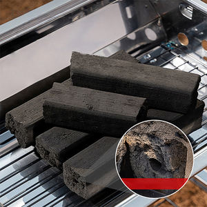 <span class=keywords><strong>Charbon</strong></span> de bambou Firemax pour barbecue, longue durée de combustion, sans fumée, faible teneur en cendres, haute chaleur, naturel, écologique, pour la cuisine en plein air et les restaurants - Product Image 2