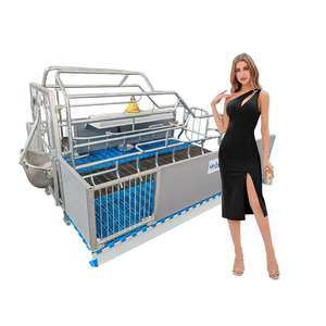 Hochwertige 2,4*1,8 <span class=keywords><strong>M</strong></span>/2,4*3,6 <span class=keywords><strong>m</strong></span> Sauengehege Landwirtschaftsausrüstung Leicht zu Reinigende Abferkelkäfige für Schweine - Product Image 1