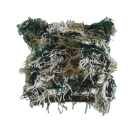 Bonnet en tricot effet vieilli avec oreilles de chat, style vintage, en crochet, chaud et épais, pour femmes et hommes