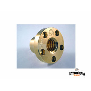 Tuerca de tornillo de plomo de aleación de cobre con brida derecha/izquierda trapezoidal MLRF - Product Image 1