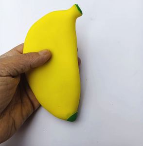 Juguete Antiestrés Deformable de Plástico Elástico Relleno de Arena con Forma de Plátano, Juguete Sensorial para Aliviar el Estrés - Product Image 4