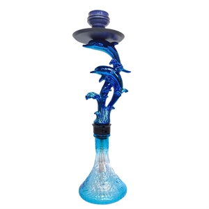 Venta Directa de Fábrica: Narguile de Resina con Diseño de Delfín, Serie Océano, Estilo Árabe - Product Image 2