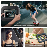 20w Photographie Rechargeable Selfie Led Rim of Lamp Portable Phone Ring Light Kit pour Vidéo Shooting Makeup Live Stream