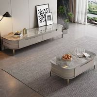 Meuble TV en bois moderne de style crème Nouveau design Table TV extensible Chambre à coucher Prix bon marché Meuble TV économique pour hôtel