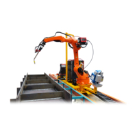 Robot de Soldadura Colaborativo CNC para Vigas H, Motor PLC, Tipo de Riel Terrestre, Potencia de 2kW para Fabricación de Estructuras de Acero (Espesor de 6-18 mm)