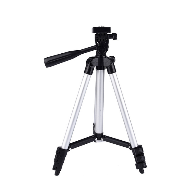 Aluminum Alloy Table Tripod For Mobile Phone 3 Section Twist Lock 2kg Load Capacity Desktop Stand For Photography And Live