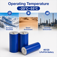 Cellule de batterie de stockage d'énergie LiFePO4 46120 25Ah 3.23V cylindrique en stock UE – Fournisseur pour fabricants d'ESS