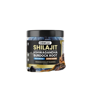 Shilajit Pur Himalayen, étiquette privée personnalisée, gommes de shilajit pur de l'Himalaya, gommes de shilajit de l'Himalaya - Product Image 1