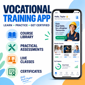 Desarrollo de Aplicaciones de Capacitación Profesional Personalizadas para IOS y Android con Biblioteca de <span class=keywords><strong>Cursos</strong></span> y Pruebas Prácticas LionCreate - Product Image 2