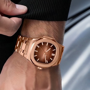 Reloj de Pulsera de Lujo para Hombre, Marca Original, Diseño Cuadrado, Cristal de Cuarzo, Aleación de Zinc, Calendario Ecológico, Luminoso, Casual y de Negocios - Product Image 5