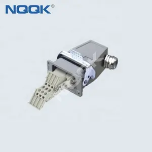 (HDC-HE-16/6-06D) 22pin 500V 16 pin 22pin endüstriyel dikdörtgen su geçirmez ağır konektörü