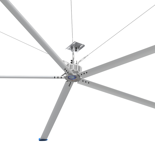 Qx 8ft/10ft/12ft/14ft/17ft/20ft/22ft/24ft Gearless Servo Motor Hvls Macro Air Ceiling Fans for Sale
