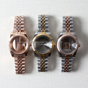 Cassa per Orologio 36mm/39mm, Accessori per Orologi in Acciaio Inossidabile per Movimento NH35 NH36 NH38, Quadrante 28.5mm, Bracciale - Product Image 4