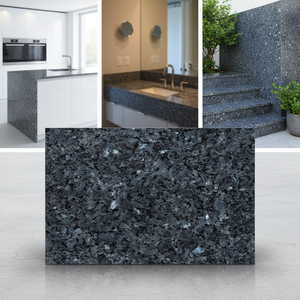 <span class=keywords><strong>Lastre</strong></span> Grandi in Granito Nero DCT <span class=keywords><strong>per</strong></span> Rivestimenti Esterni, Pietra Lucidata Durevole, Design Cinese Ecologico - Product Image 4