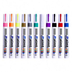 Bv-Gph01 Rotulador Permanente Personalizado para Reparación de Azulejos y Muebles, Punta de Pincel Oblicua, 12 Colores, Escritura de 1-10 mm - Product Image 1
