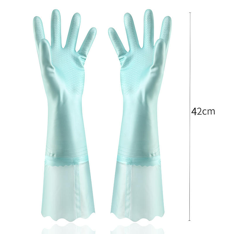 Sky blue (flocked wide opening)