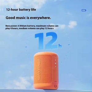 Wanyin <span class=keywords><strong>Ba</strong></span> M5 portátil para altavoces Bluetooth 8W RGB LED impermeable 1800mAh batería de micrófono inalámbrico para uso de Audio de Radio en casa - Product Image 5