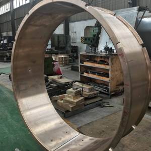 Piezas de desgaste de bronce macizo Buje de bronce para uso industrial - Product Image 3