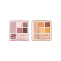 Private Label Pigment haut de gamme Palette d'ombres à paupières rose Glitter Shimmer Matte Halloween Poudre pressée Fard à paupières Beauté Maquillage
