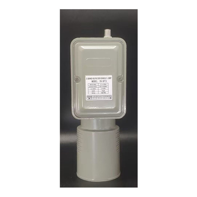 High Quality Satellite Dish Antenna Anti 5G Interference 3.7 to 4.2GHz  C Band LNB  LNBF