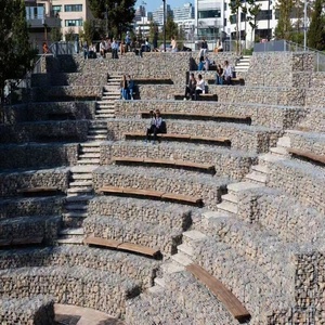 Caisse de <span class=keywords><strong>gabion</strong></span> soudée, gamme complète, galvanisée à chaud, revêtement PVC, pour murs de soutènement et aménagement paysager, direct usine - Product Image 2