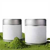 Poudre de Matcha de Qualité Cérémonielle, Thé Vert en Vrac pour Bubble Tea et Boissons