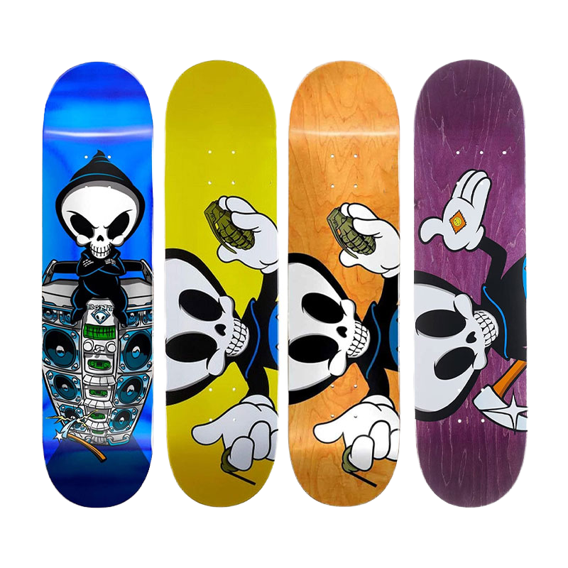Skateboard Ancien Vintage Années 80 - Made In France - Déco Collection